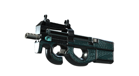 StatTrak™ P90 | Traction (Well-Worn)