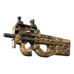 Souvenir P90 | Desert Halftone (Field-Tested)
