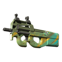 Souvenir P90 | Mustard Gas (Factory New)