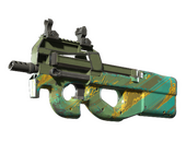 P90 | Mustard Gas (Well-Worn)