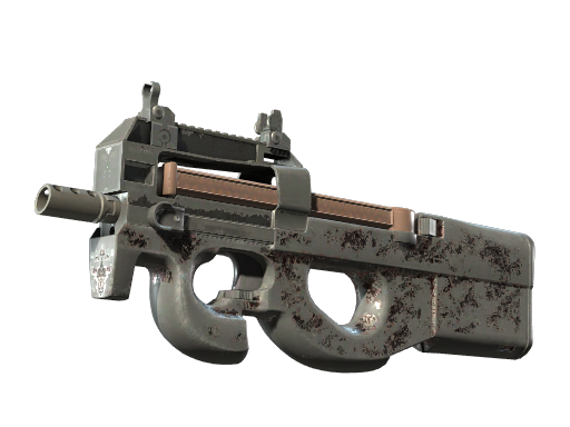P90 | Baroque Red (Battle-Scarred)