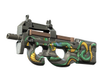 StatTrak™ P90 | Emerald Dragon (Factory New)
