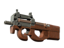 P90 | Leather (Battle-Scarred)