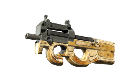 P90 | Shapewood (Well-Worn)