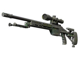 Souvenir SSG 08 | Jungle Dashed (Battle-Scarred)