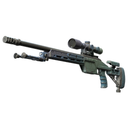 Souvenir SSG 08 | Halftone Whorl (Field-Tested)