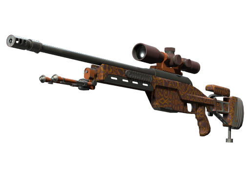 SSG 08 | Orange Filigree