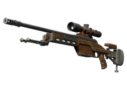 SSG 08 | Orange Filigree (Well-Worn)