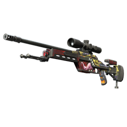 Souvenir SSG 08 | Bloodshot (Battle-Scarred)