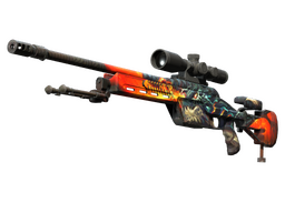SSG 08 | Dragonfire (Minimal Wear)