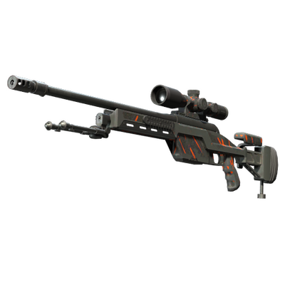 StatTrak™ SSG 08 | Slashed (Battle-Scarred)
