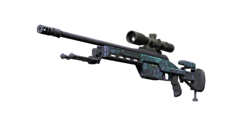 StatTrak™ SSG 08 | Mainframe 001 (Battle-Scarred)