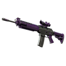 SG 553 | Ultraviolet (Battle-Scarred)