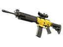 SG 553 | Bulldozer (Battle-Scarred)