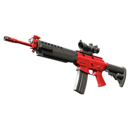 Souvenir SG 553 | Candy Apple (Field-Tested)