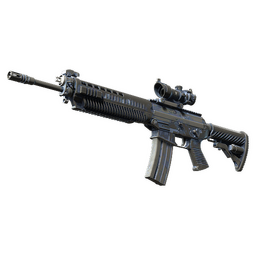 Souvenir SG 553 | Night Camo (Battle-Scarred)