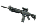 SG 553 | Wave Spray (Battle-Scarred)