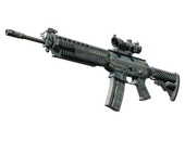 SG 553 | Брызги волны (Закалённое в боях)