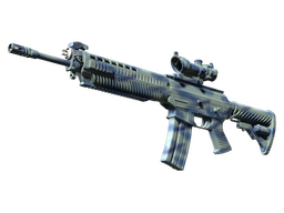 SG 553 | Wave Spray (Minimal Wear)