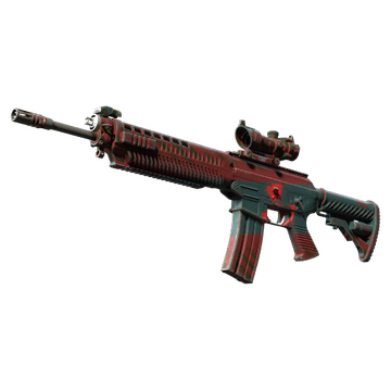 Souvenir SG 553 | Fallout Warning (Well-Worn)