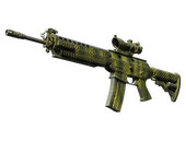 Сувенирный SG 553 | Крокодиловая сетка (После полевых испытаний)