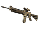 SG 553 | Bleached (Battle-Scarred)