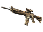 Souvenir SG 553 | Bleached (Well-Worn)