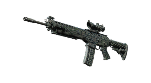 SG 553 | Barricade (Field-Tested)