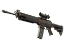 SG 553 | Basket Halftone (Battle-Scarred)