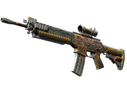 StatTrak™ SG 553 | Colony IV (Battle-Scarred)