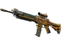 StatTrak™ SG 553 | Colony IV (Well-Worn)