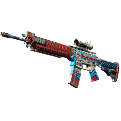 SG 553 | Integrale (Battle-Scarred)