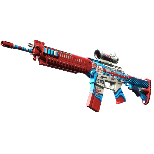 SG 553 | Integrale (Minimal Wear), CS2 item