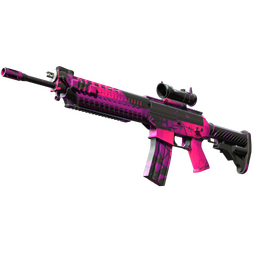 Souvenir SG 553 | Pulse (Minimal Wear)