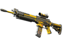 Souvenir SG 553 | Hazard Pay (Battle-Scarred)