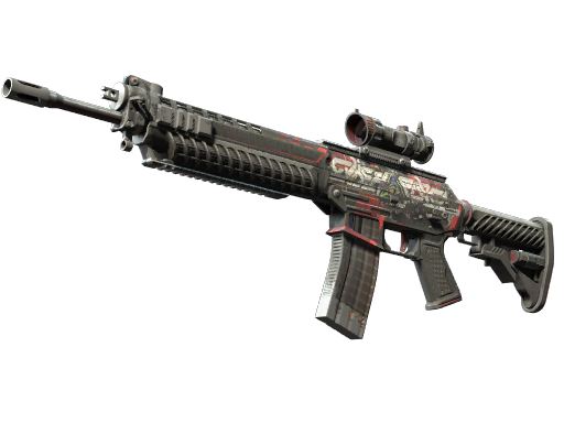 StatTrak SG 553 | Cyberforce