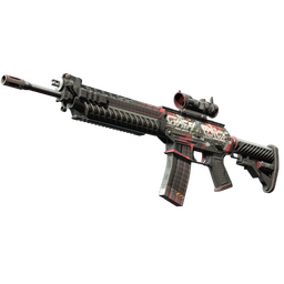 Souvenir SG 553 | Cyberforce (Field-Tested)