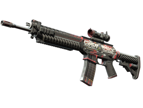 StatTrak™ SG 553 | Cyberforce