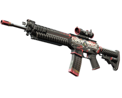 StatTrak SG 553 | Cyberforce
