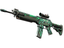 StatTrak™ SG 553 | Dragon Tech (Field-Tested)
