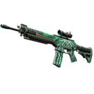 SG 553 | Dragon Tech (Minimal Wear)