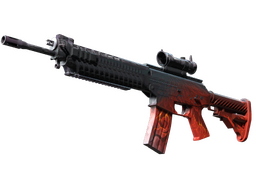 SG 553 | Darkwing (Minimal Wear)