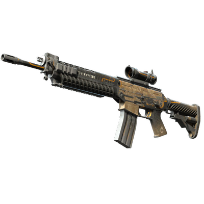 SG 553 | Triarch (Battle-Scarred)