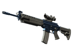 Souvenir SG 553 | Anodized Navy (Factory New)