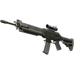 Souvenir SG 553 | Army Sheen (Field-Tested)