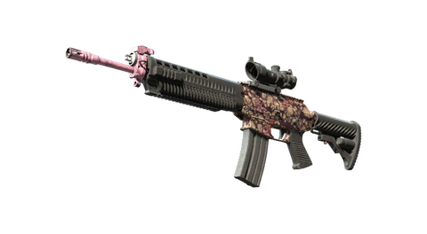 Souvenir SG 553 | Desert Blossom (Well-Worn)