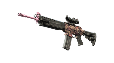 Souvenir SG 553 | Desert Blossom (Minimal Wear)