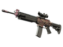 Souvenir SG 553 | Desert Blossom (Battle-Scarred)