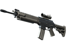 SG 553 | Damascus Steel (Factory New)
