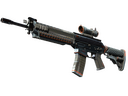 SG 553 | Phantom (Battle-Scarred)